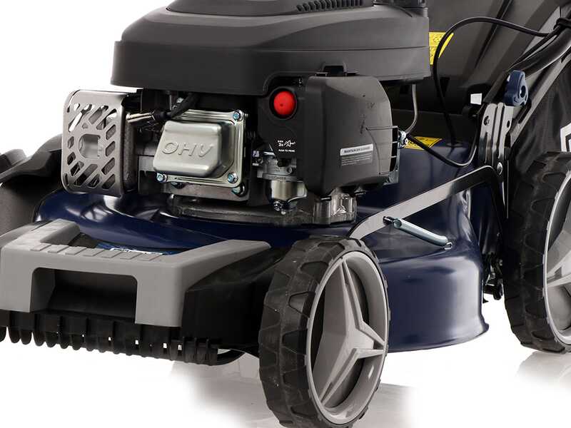 BullMach ACHILLE 51 E Self-propelled Lawn Mower with Electric Start - 4 in 1 - 224 cc Petrol Engine