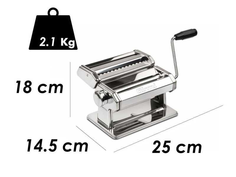 Girmi IM9000 Pasta Maker - Hand-operated Machine for Homemade Pasta