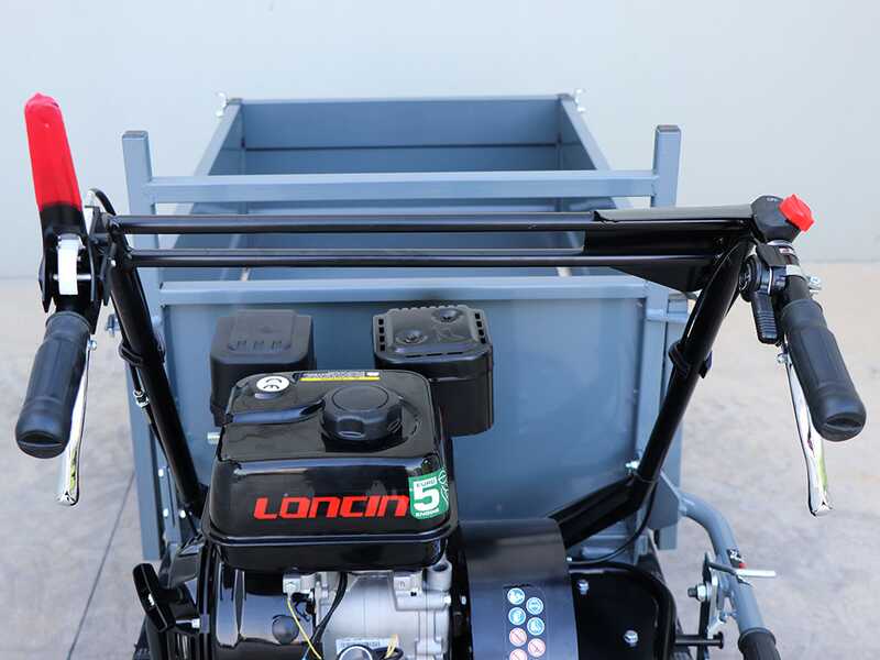 Wortex SFL 300 Tracked Power Barrow - Extendable body with 300 Kg load capacity