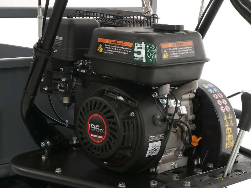 Wortex SFL 300 Tracked Power Barrow - Extendable body with 300 Kg load capacity