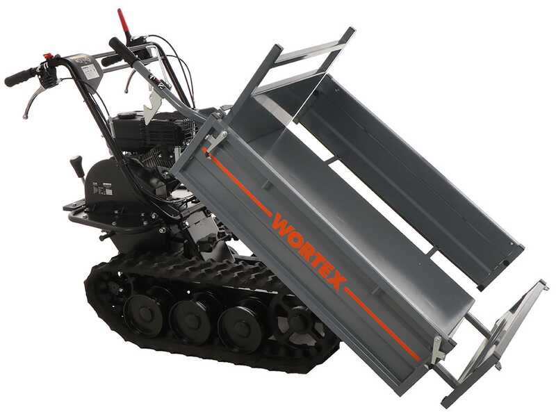 Wortex SFL 300 Tracked Power Barrow - Extendable body with 300 Kg load capacity