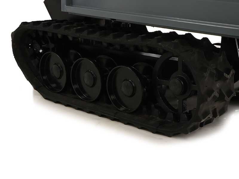 Wortex SFL 300 Tracked Power Barrow - Extendable body with 300 Kg load capacity