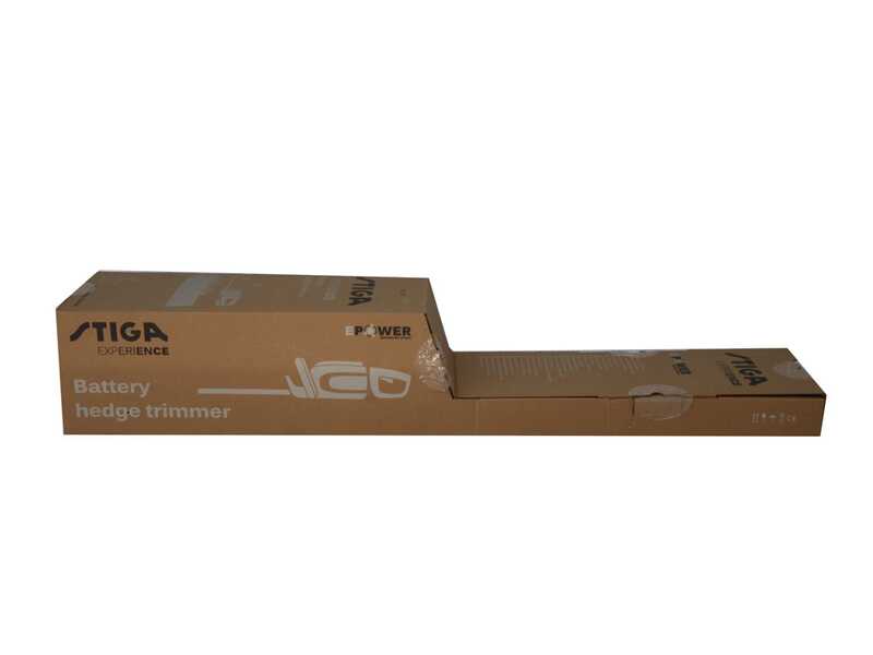 STIGA HT 500e Kit cordless hedge trimmer - 58 cm blade - Battery and charger included