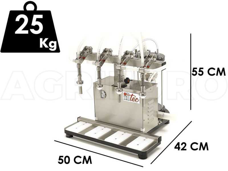 Il-Tec Ultrafiller 4 - Electric Vacuum Bottling Machine for Food-grade Liquids