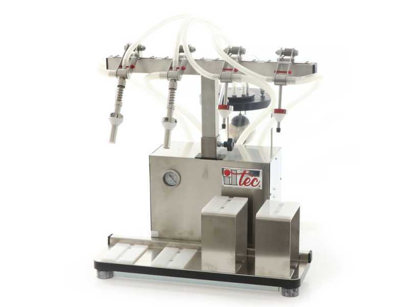 Il-Tec Ultrafiller 4 Mista - Pneumatic Vacuum Bottling Machine for Food-grade Liquids