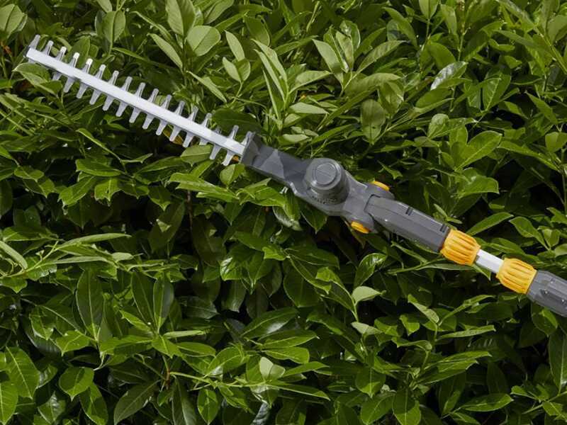Stiga MT 500e Kit multifunctional hedge trimmer and pruner on extension pole - Battery and charger included