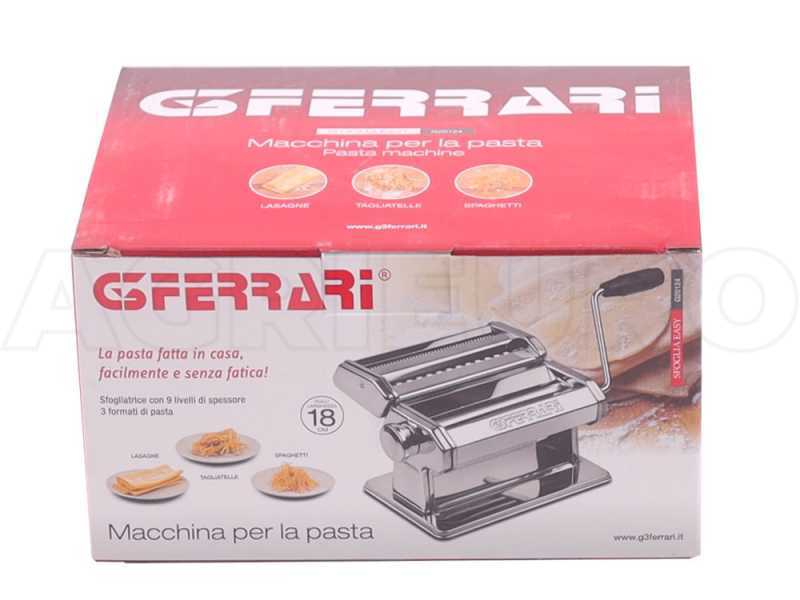G3 Ferrari Sfoglia Easy - Manual Stainless Steel Pasta Maker 