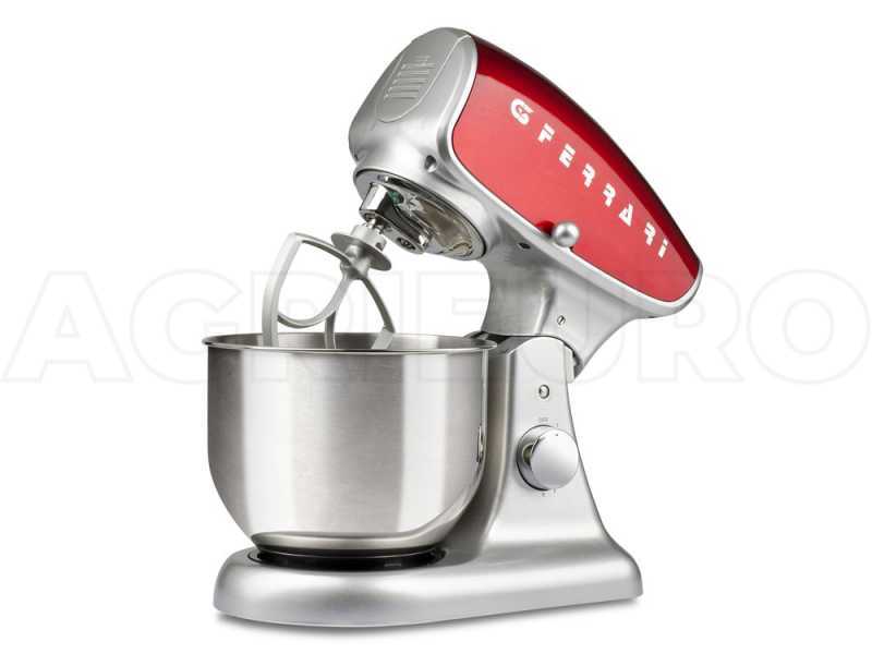 G3 FERRARI Pasta Maker DELUXE Red - Planetary dough mixer - 1200 Watts