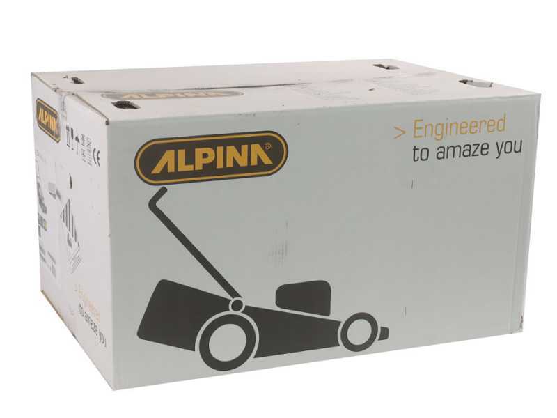 Alpina AL5 4148 li KIT Self-propelled Battery-powered Lawn Mower - 48 V 4Ah Battery - 41 cm Cutting WIdth