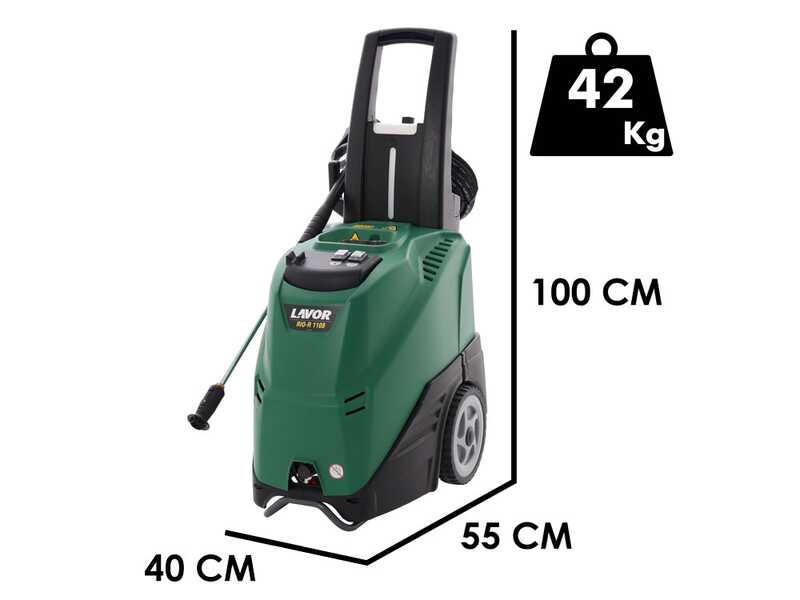 Lavor RIO-R 1108 Electric Hot Water Pressure Washer - Lavorwash