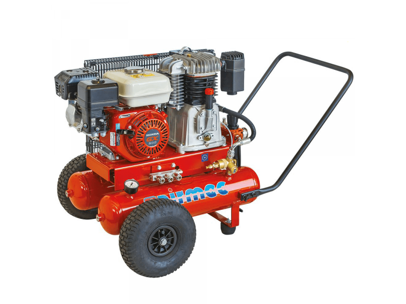 Airmec TEB22 620HO Petrol Engine driven Air Compressor 620 L min with Honda GX 200 Engine