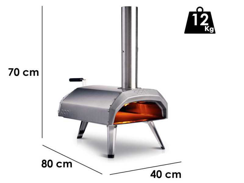 Ooni KARU 12 Wood-fired Pizza Oven - Cooking Capacity: 1 Pizza