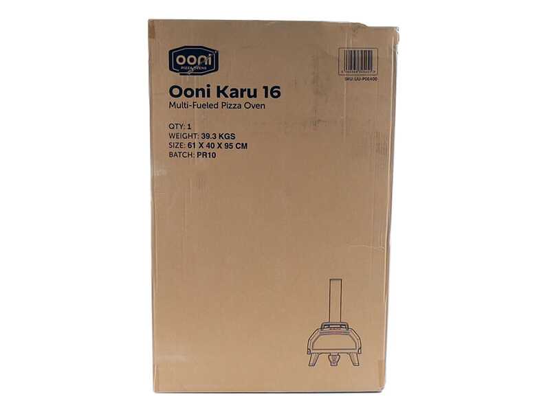Ooni KARU 16 - Wood-fired Pizza Oven - 42x42 cm Cooking Surface