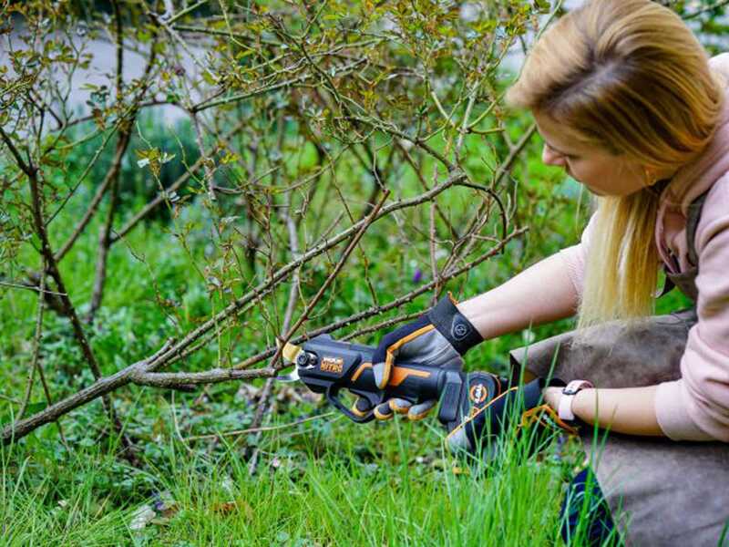Worx NITRO WG330E.9 - Battery-powered Pruning Shears - 20V - 22mm Cutting diameter - WITHOUT BATTERY AND CHARGER