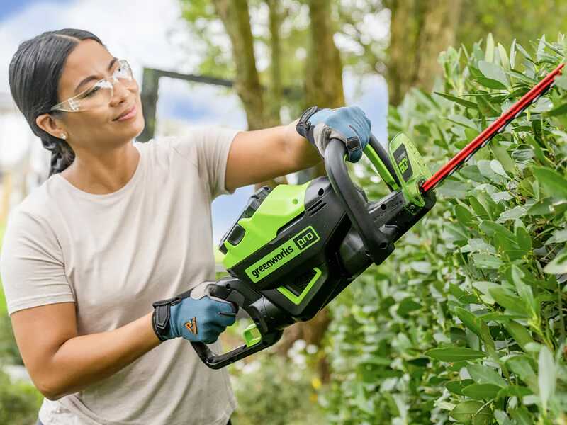 Greenworks GD60HT66 60 V Battery-powered Electric Hedge Trimmer - 66 cm Blade - WITHOUT BATTERY AND BATTERY CHARGER