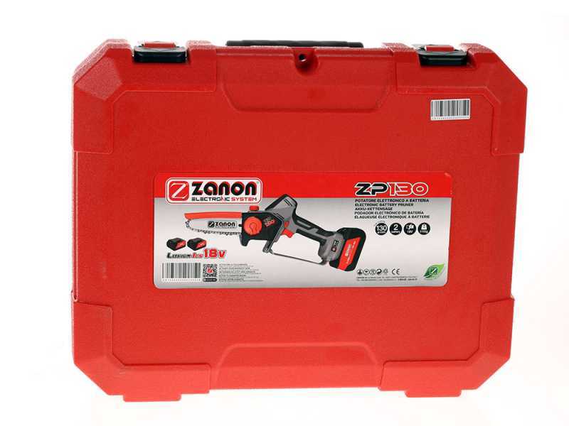 Zanon ZP 130  Battery-powered Electric Pruner - 2 Batteries Included