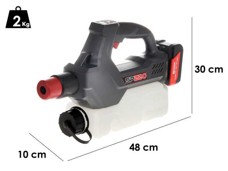 ZANON SP 220 -  Battery-powered Hand-held Sprayer - 18 V 5Ah