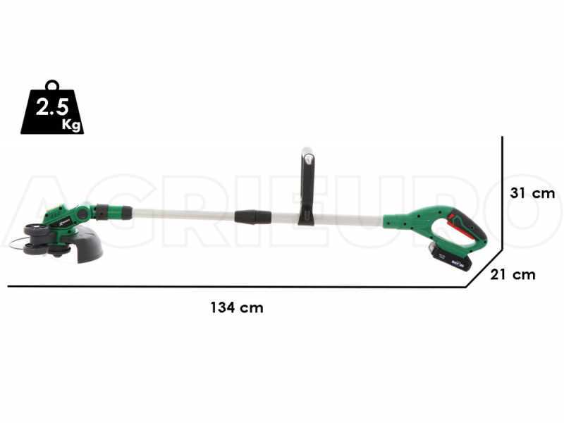 RIBIMEX PRBAT20/CBSB - Battery-powered Edge Trimmer - WITHOUT BATTERY AND CHARGER