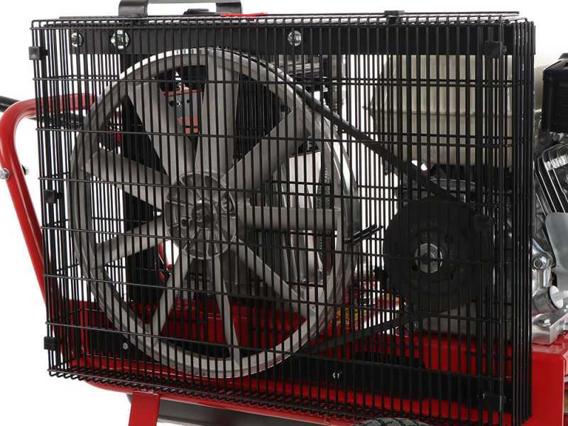 KIT HOBBY Lisam LM 500/10 Engine-driven Air Compressor for 2 Operators + 2 MG Magnesium Pneumatic Olive Harvesters + 2AT02 Poles