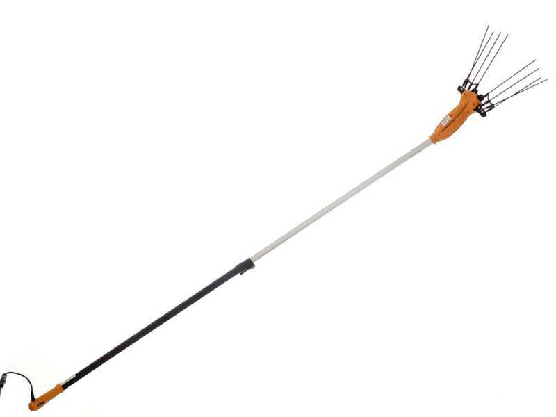 Volpi Olytech Essential 455L - 210/300 Electric Battery-powered Olive Harvester - Telescopic Pole