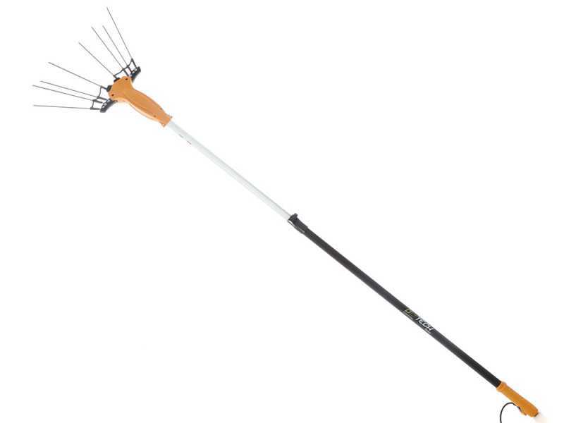 Volpi Olytech Essential 455L - 210/300 Electric Battery-powered Olive Harvester - Telescopic Pole