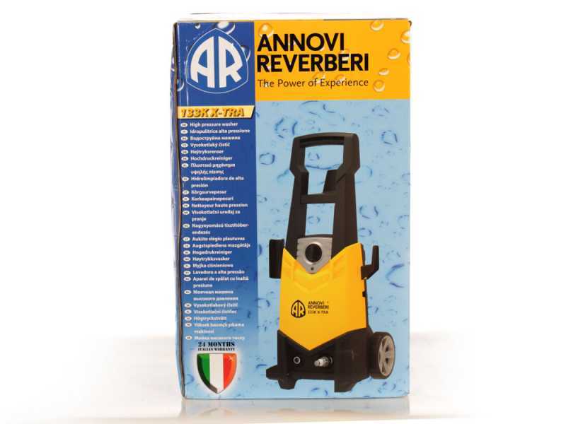 Annovi &amp; Reverberi 133K X-TRA Cold Water Pressure Washer - 140 bar max, 7.3 L/min flow rate