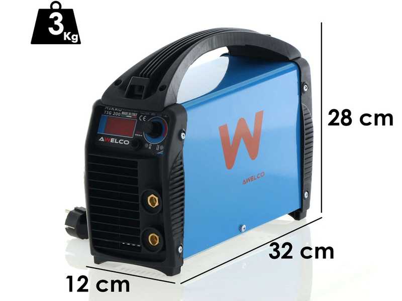 MMA-TIG Awelco MIKROTIG 200 Inverter Weldeing Machine - 200A - 35% 150A - 230V
