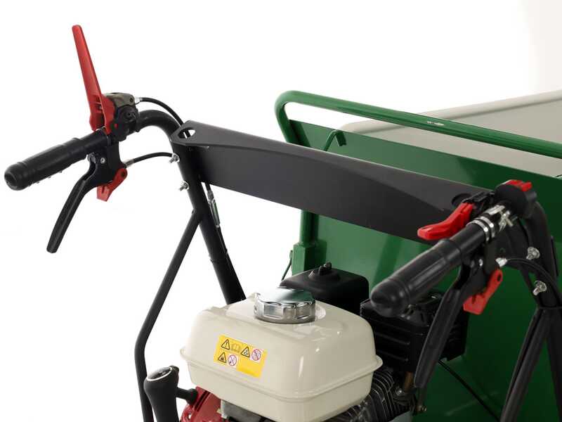 GreenBay EXPANDER 500 HONDA GX200 Tracked Power Barrow - Extendable body - 500 kg Load capacity