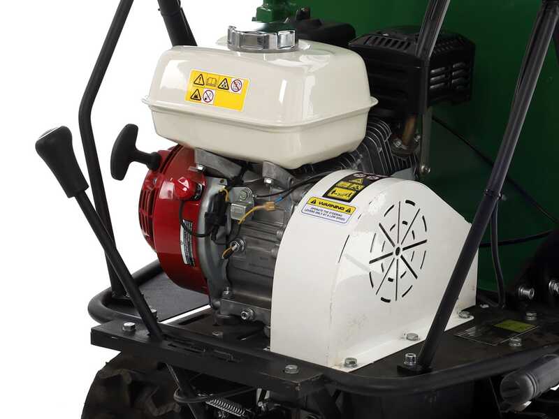 GreenBay EXPANDER 500 HONDA GX200 Tracked Power Barrow - Extendable body - 500 kg Load capacity