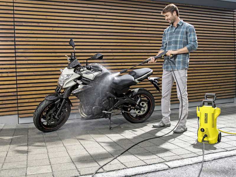 Cold water electric pressure washer top