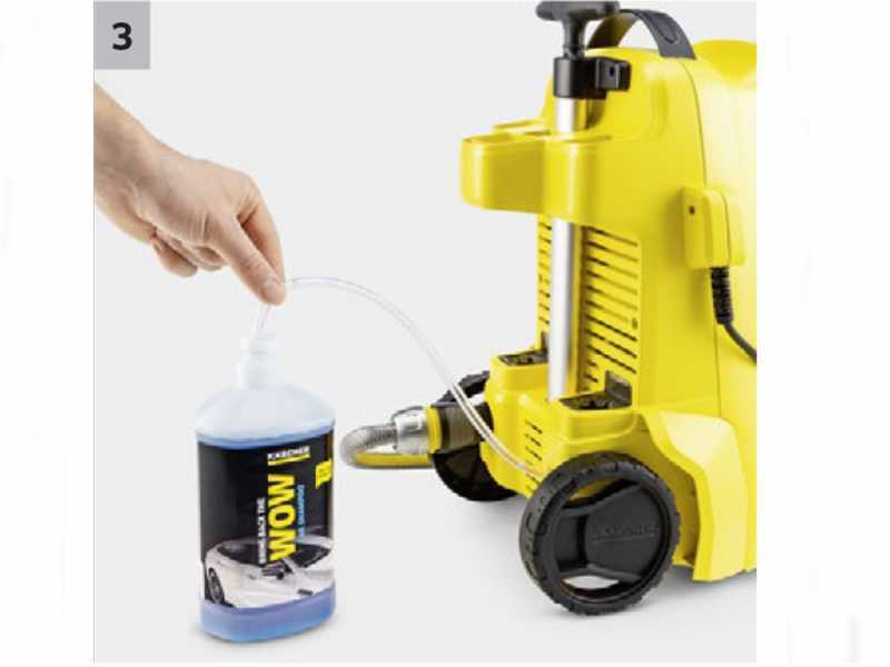 Karcher K3 Compact Home Cold Water Pressure Washer - 120 Mbar