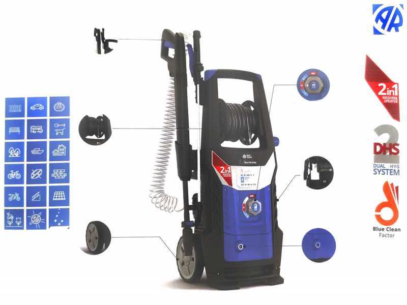 Annovi &amp; Reverberi DHS Series 2.A Cold Water Pressure Washer - 160 bar max. pressure Dual Hyg System