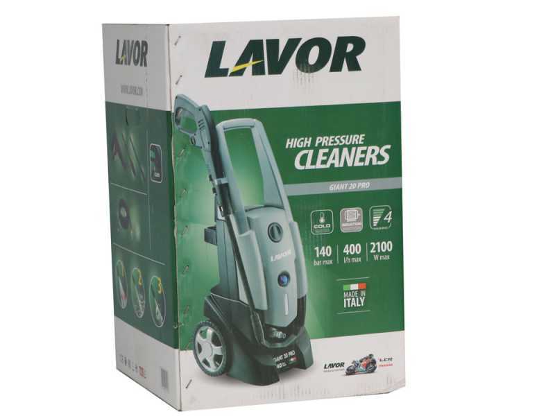 LAVOR GIANT 20 PRO - Cold pressure washer - 100 bar - 400 l/h