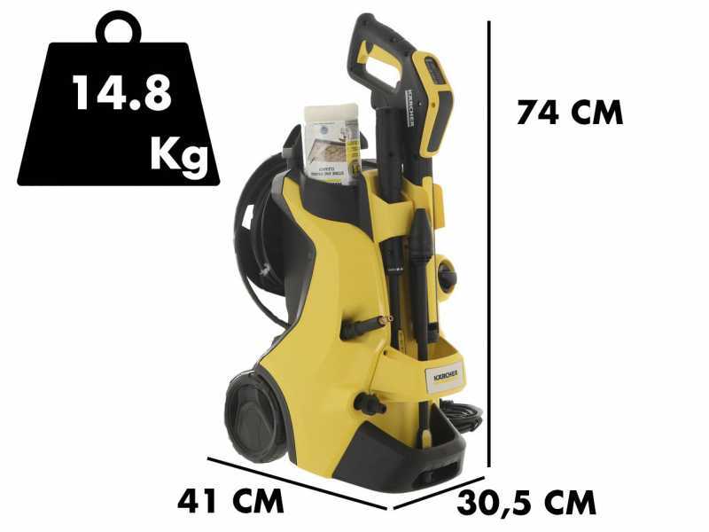 Karcher K4 Premium Power Control Home - Cold water high-pressure washer with T5 -130ba