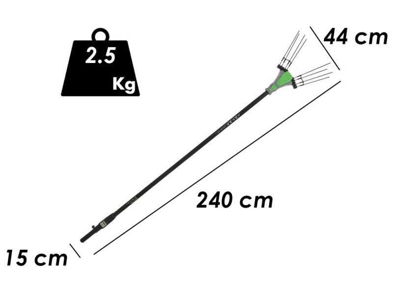EGO Lotus Olive Harvester Fixed Pole , best deal on AgriEuro