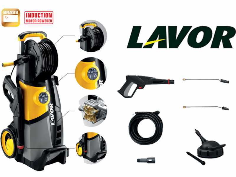 LAVOR LVR5 PLUS 150 DIGIT Pressure Washer - 8.33 L/min Max. Flow Rate - 150 bar