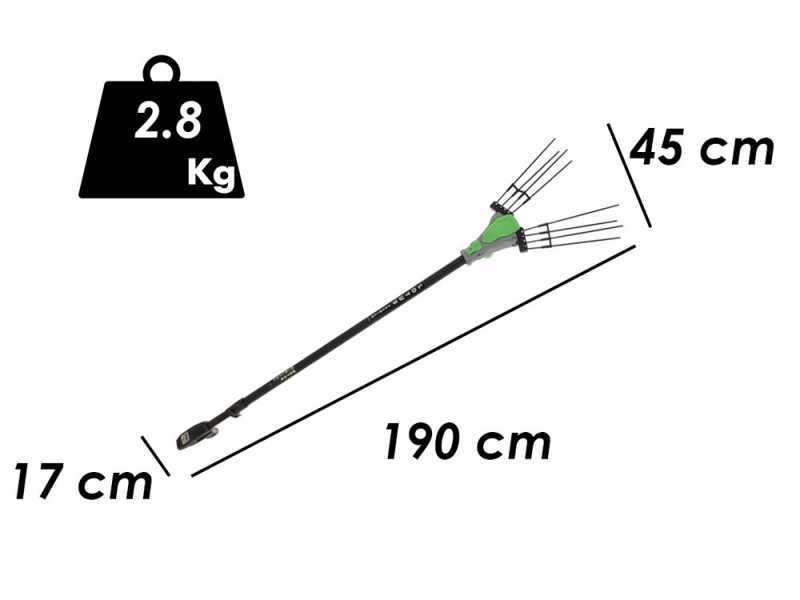 EGO Lotus - Battery-powered Telescopic Olive Harvester - 56 V - WITHOUT BATTERIES AND CHARGER