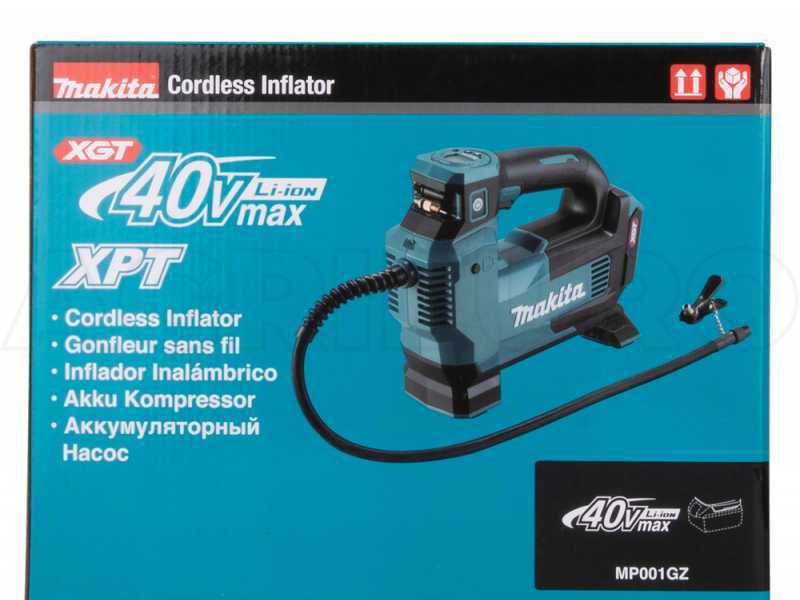 Makita MP001GZ - Battery Air Compressor - WITHOUT BATTERIES AND CHARGERS