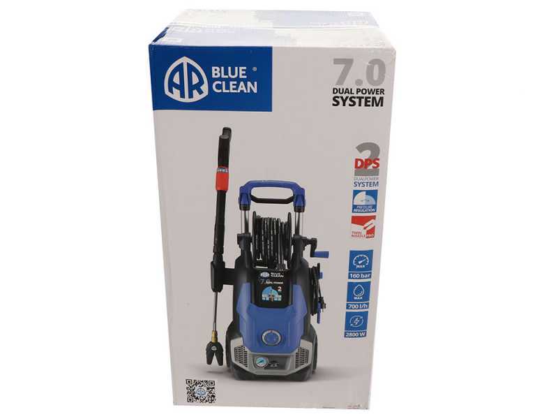 Annovi &amp; Reverberi Blue Clean DPS Series 7.0 Dual Power Pressure Washer - Max 160 bar