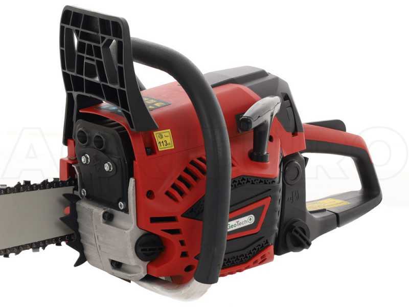 GeoTech GMS 52-45 - Petrol Cutting Chainsaw - 45 cm Blade