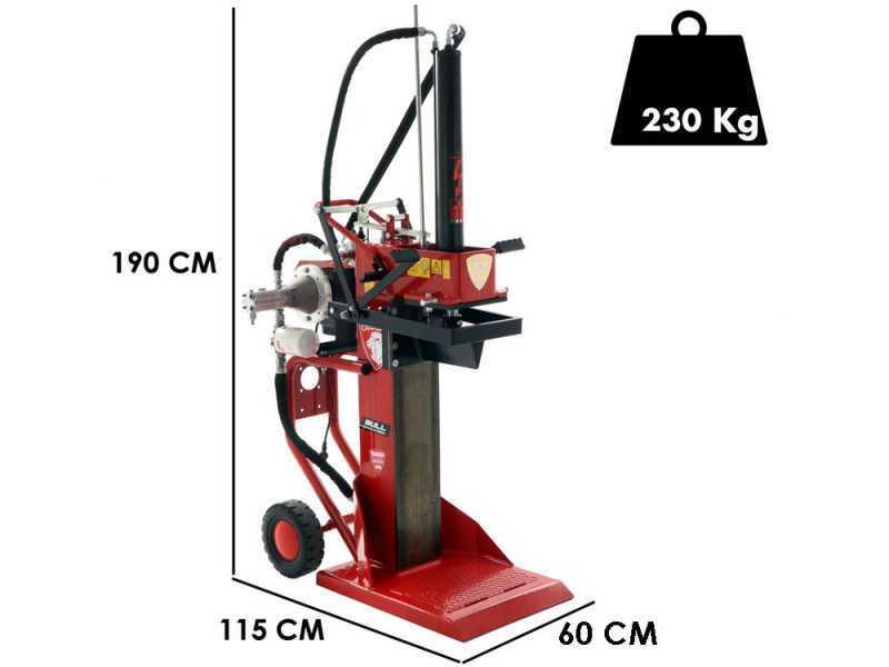 Ceccato Olindo BULL SPLE13-650TC - Electric log splitter - Vertical