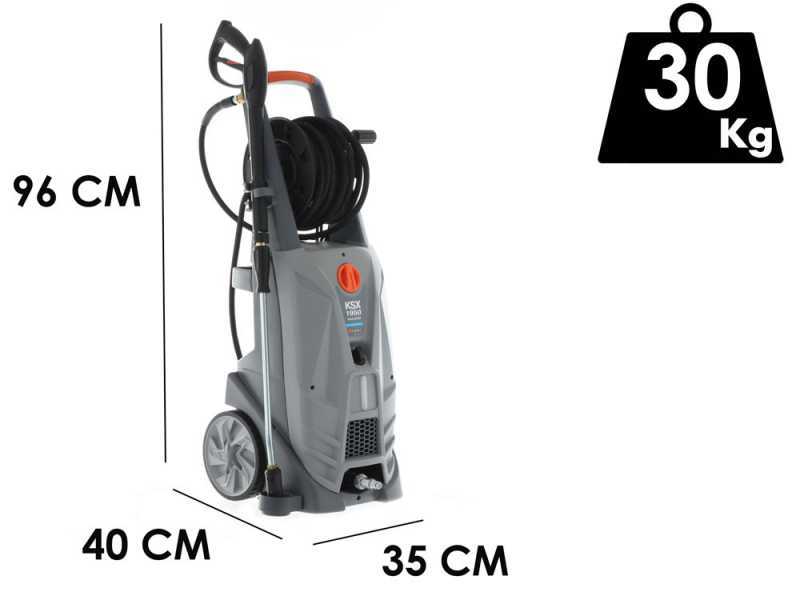 Comet KSX 1950 Gold Extra Pressure Washer - Hose Reel - 180 bar Max.