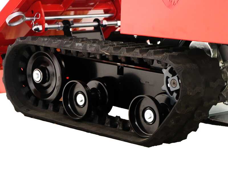 CECCATO CINGOLONE Tracked Power Barrow - Extendable body - 350 kg Load capacity