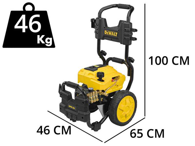 DeWalt DXPW 005E - Professional three-phase pressure washer - 200 bar - 810 L/h