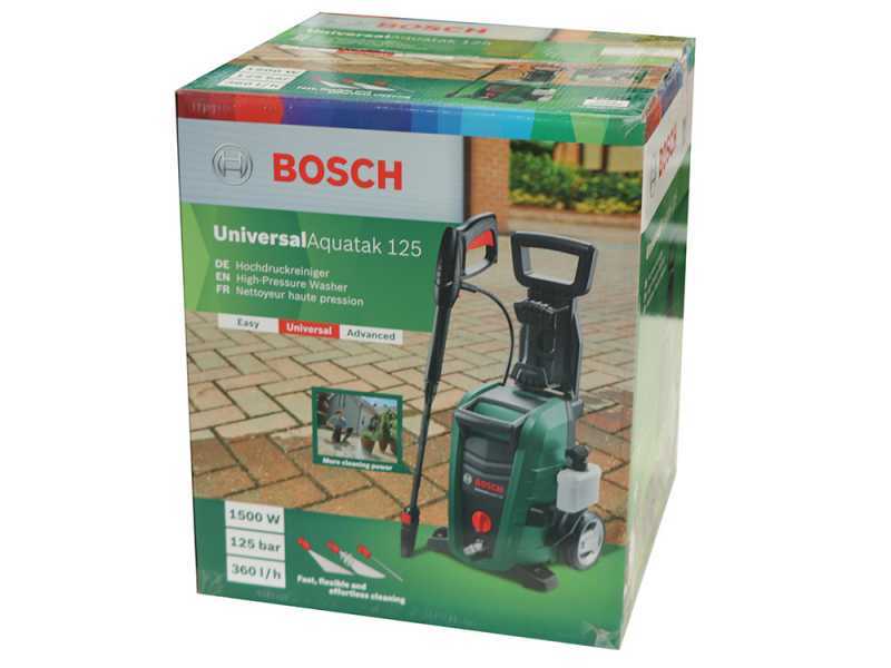 BOSCH AdvancedAquatak 140 Cold Water Pressure Washer - Electric - 140 bar max.
