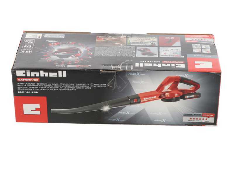 Einhell GE-CL 18 Li E Solo Battery-powered Leaf Blower - WITHOUT BATTERY AND BATTERY CHARGER