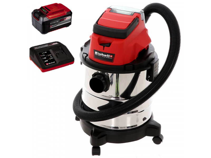Battery power shop vacuum cleaner