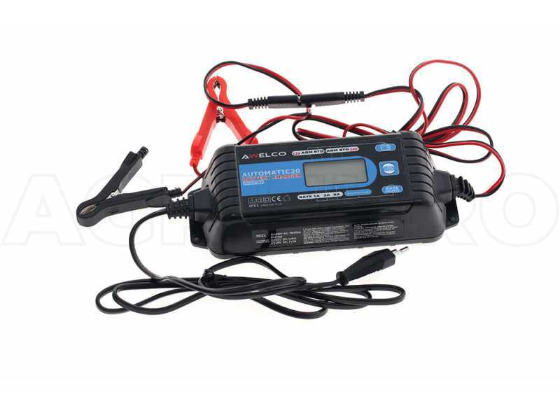 Full kit: GeoTech Battery Trolley + 95 Ah Battery + Awelco Automatic 20 Battery Charger