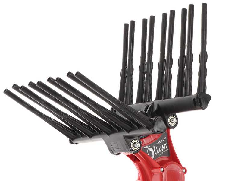 Zanon Olivar Electric AL 300 Battery-powered Electric Olive Harvester - Telescopic Aluminium Pole 210 - 340 cm