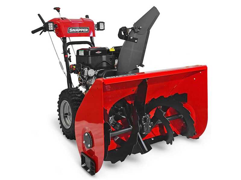 Snapper H1732ES - Petrol Snowplough - B&amp;S 1650 Snow